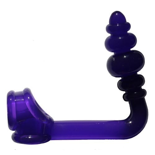 Sparkplug Asslock Buttplug Connected to a Cocksling by Oxballs (Purple Clear) image